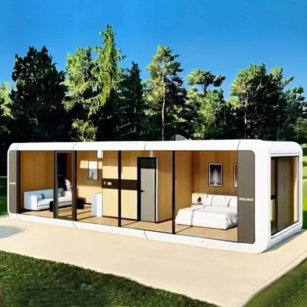 Quali sono le caratteristiche dell'edificio in acciaio leggero?